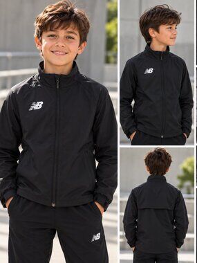 New Balance Rezist 2.0 Youth XS Black Jacket NWT